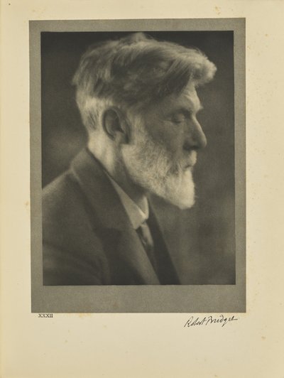 Robert Bridges von Alvin Langdon Coburn