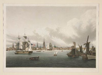 Ansicht von Philadelphia von Ambroise Louis Garneray