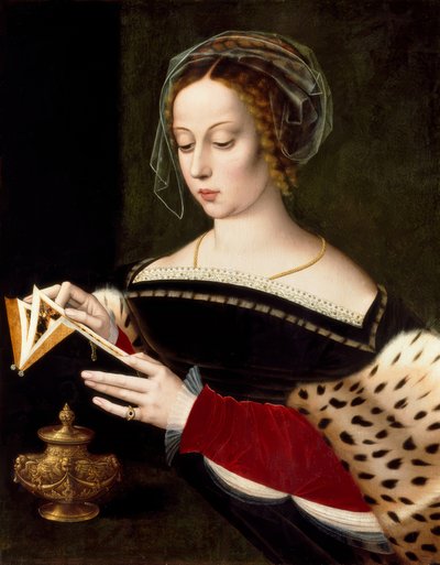 Die lesende Maria Magdalena von Ambrosius Benson