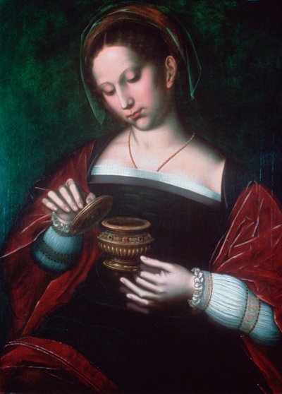 Maria Magdalena, um 1500-1550 von Ambrosius Benson