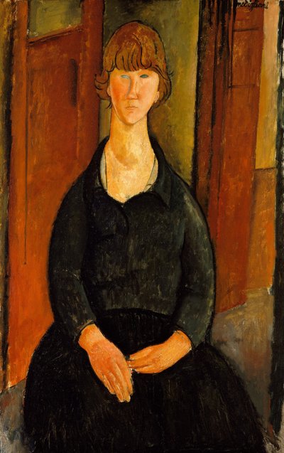 Blumenverkäufer, 1919 von Amedeo Modigliani