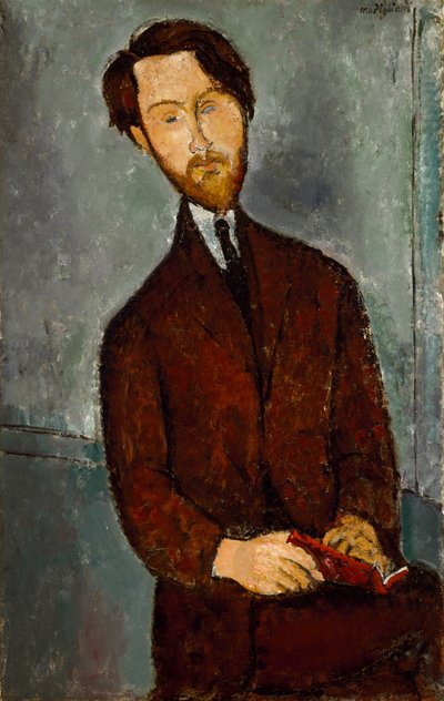 Leopold Zborowski, ca. 1916 von Amedeo Modigliani