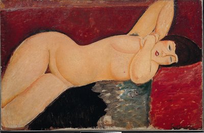 Liegender Akt von Amedeo Modigliani