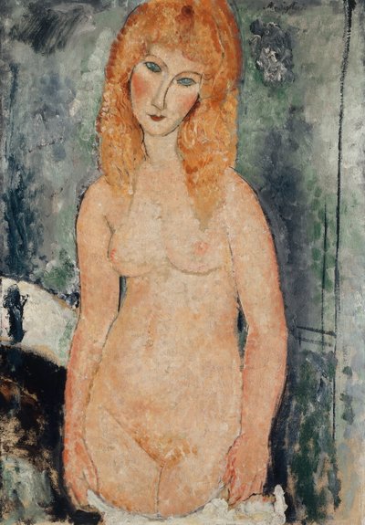 Stehender Akt, ca. 1917-18 von Amedeo Modigliani