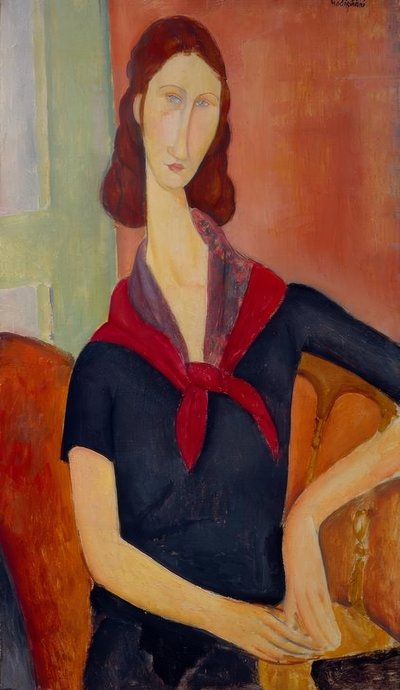 Porträt von Jeanne Hébuterne von Amedeo Modigliani