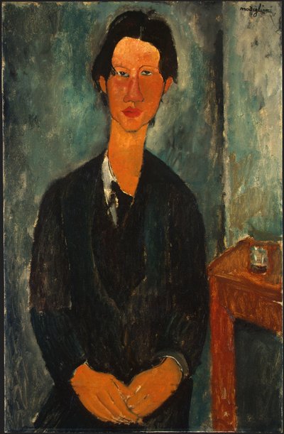 Porträt von Chaïm Soutine von Amedeo Modigliani