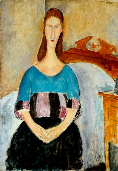 Porträt von Jeanne Hébuterne von Amedeo Modigliani