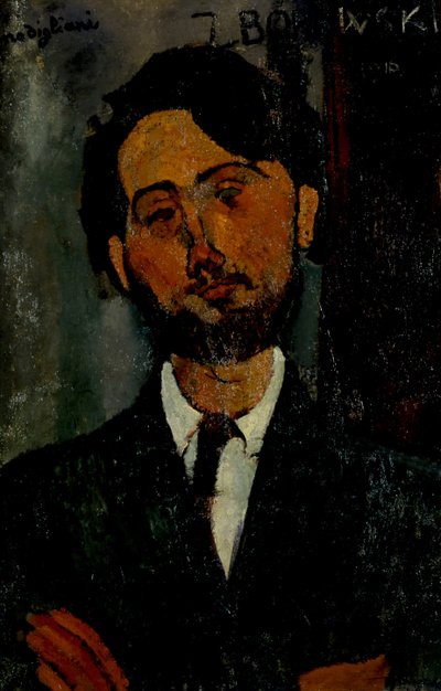 Porträt von Léopold Zborowski, 1916 von Amedeo Modigliani