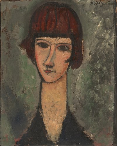 Porträt einer Frau von Amedeo Modigliani