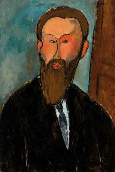 Porträt des Fotografen Dilewski, 1916 von Amedeo Modigliani