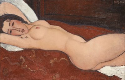 Liegender Akt, 1917 von Amedeo Modigliani