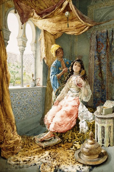 Der Favorit des Sultans, 1900 von Amedeo Momo Simonetti