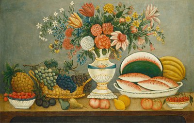 Obst und Blumen von American 19th Century