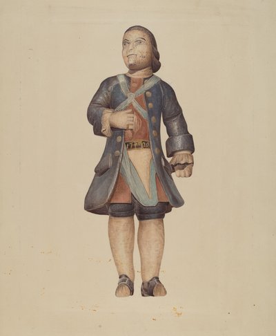 Billetkopf Soldat von American 20th Century