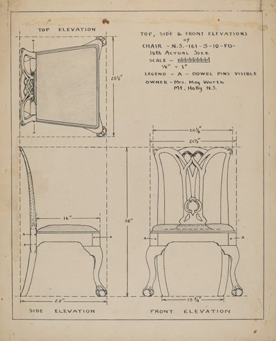 Stuhl von American 20th Century