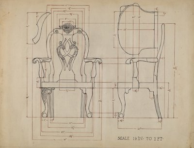 Stuhl von American 20th Century