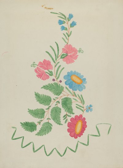 Florale Motive von American 20th Century