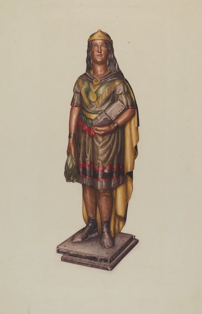 Indische Figur von American 20th Century