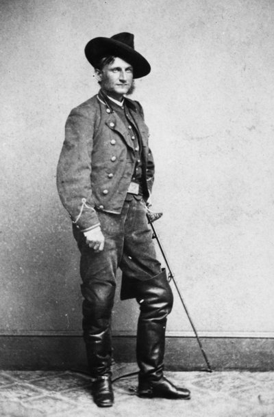 Union Kavallerie General Hugh Judson Kilpatrick, ca. 1860er von American Photographer