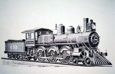 4-6-0 Standard-Zehnrad-Lokomotive von American School