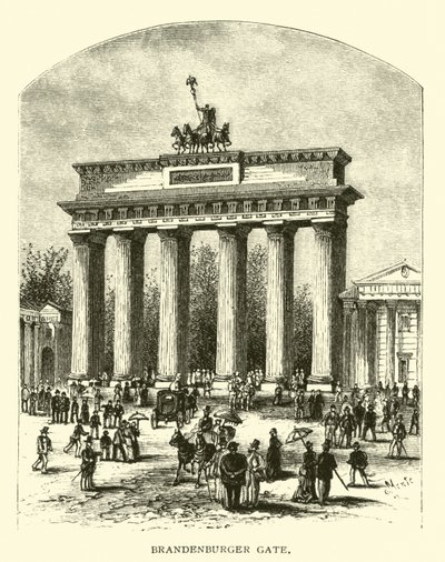 Brandenburger Tor von American School