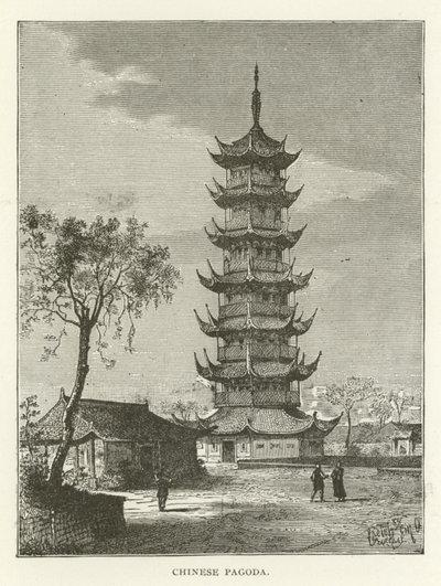 Chinesische Pagode von American School