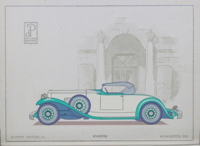 DuPont Motorwagen: Roadster, 1921 von American School