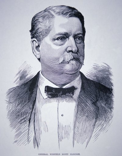 General Winfield Scott Hancock (1824-86) von American School