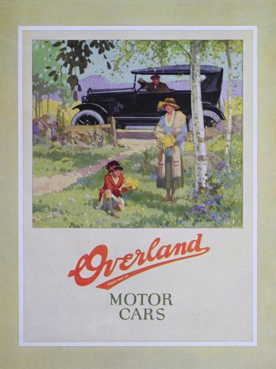 Overland Motorwagen, 1923 von American School