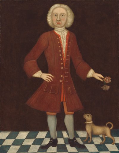 Porträt von Jonathan Bentham, um 1725 von American School
