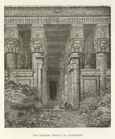 Der Hathor-Tempel von Dendera von American School