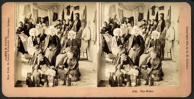 Das Wake, ca. 1890 (Stereograph) von American School