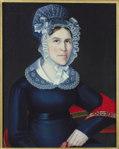 Hannah Bull Thompson, 1824 von Ammi Phillips