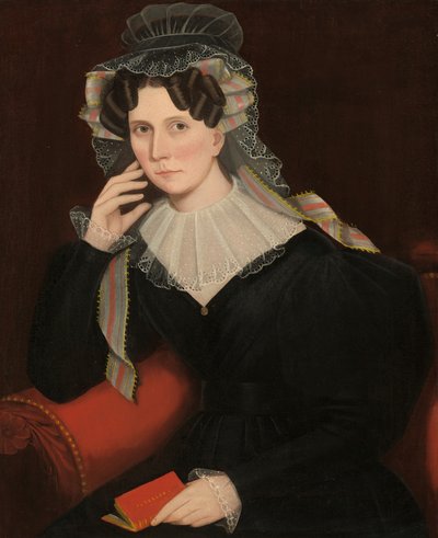 Jane Storm Teller, um 1835 von Ammi Phillips