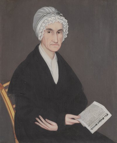 Mrs. Reuben Allerton (Lois Atherton) von Ammi Phillips
