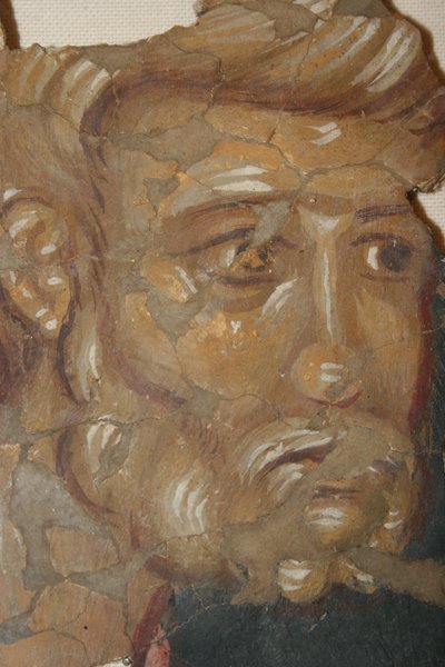 Peter der Apostel, 14. Jahrhundert von Ancient Russian frescos