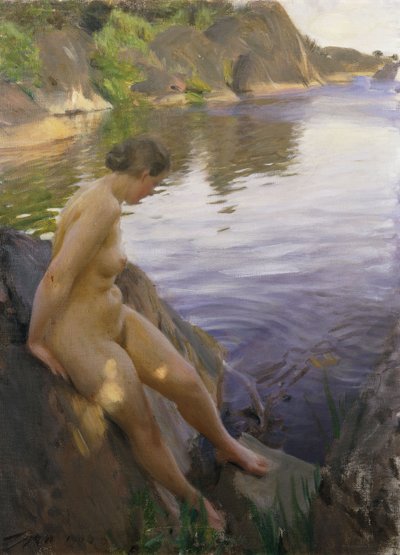 Von Sandham; Fran Sandham, 1906 von Anders Leonard Zorn