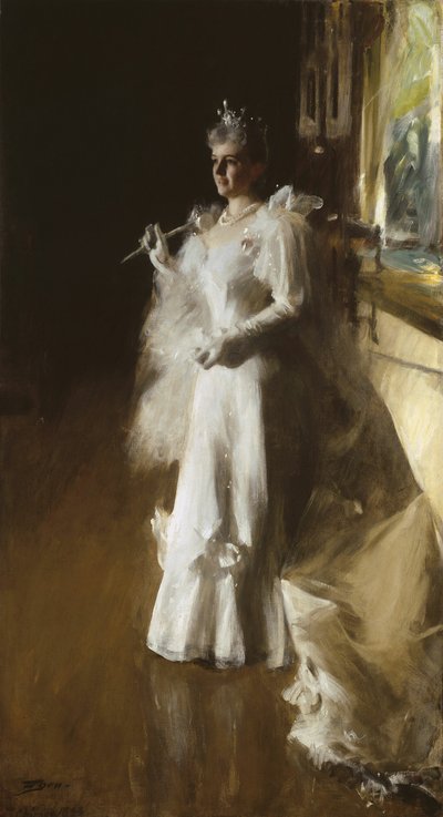 Mrs. Potter Palmer, 1893 von Anders Leonard Zorn