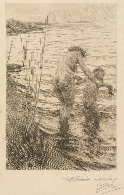 Première, 1890 von Anders Leonard Zorn