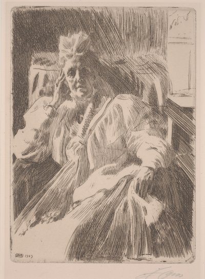 Königin Sophia von Schweden von Anders Leonard Zorn