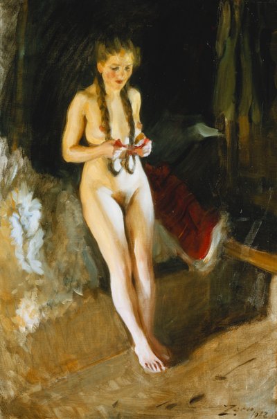 Signe, 1912 von Anders Leonard Zorn