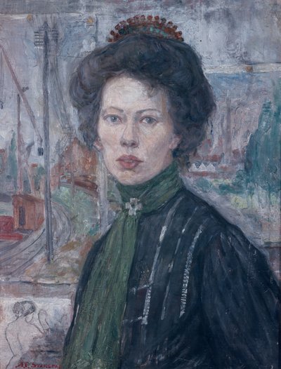 Künstlerin Thora Holmstrøm von Anders Svarstad