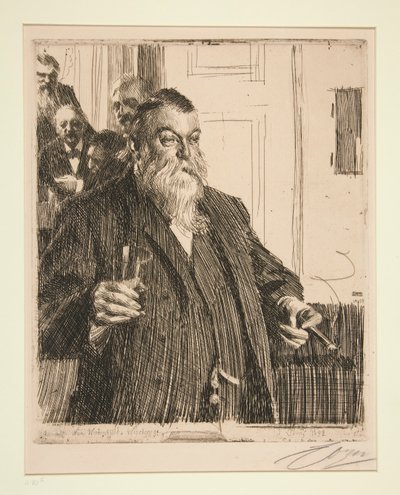 Ein Toast II von Anders Leonard Zorn