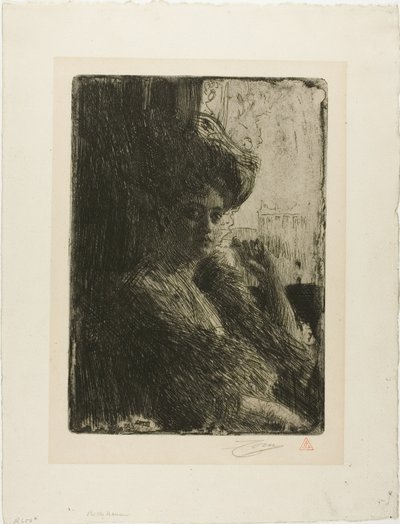 Betty Nansen von Anders Leonard Zorn