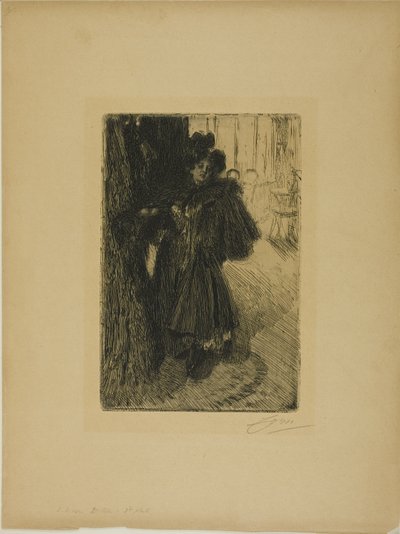 Effet de Nuit II von Anders Leonard Zorn