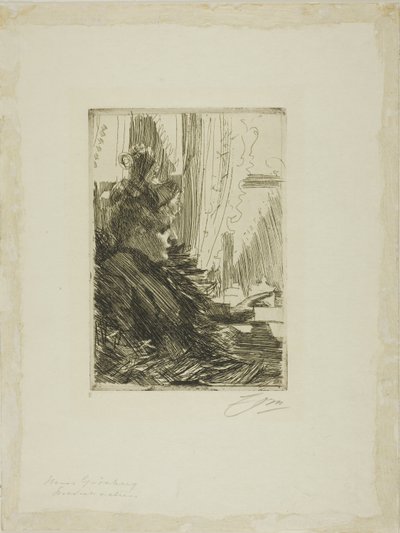 Gerda Grönberg III von Anders Leonard Zorn