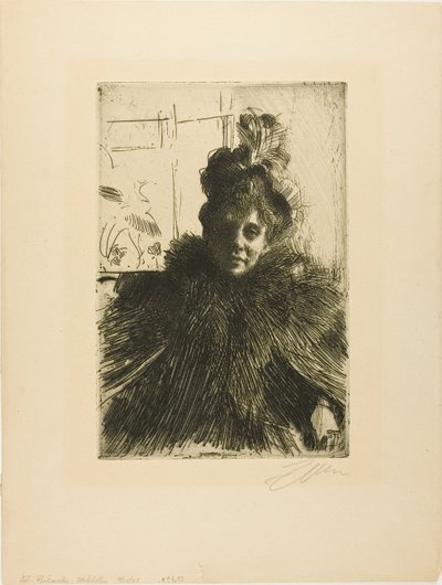 Gerda Hagborg III von Anders Leonard Zorn