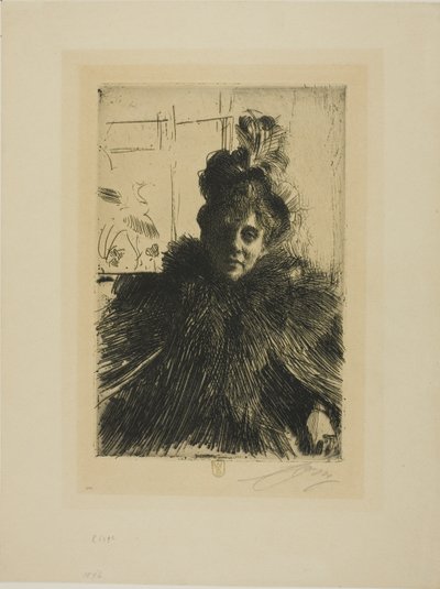 Gerda Hagborg III von Anders Leonard Zorn
