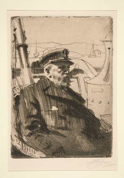 König Oscar II. von Anders Leonard Zorn