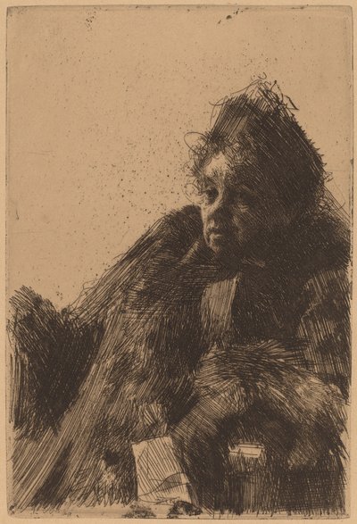 Madame Simon, II von Anders Leonard Zorn